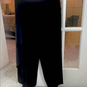 Chic Black Midi Skirt